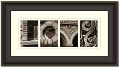 Alphabet Photography Framed Word Love